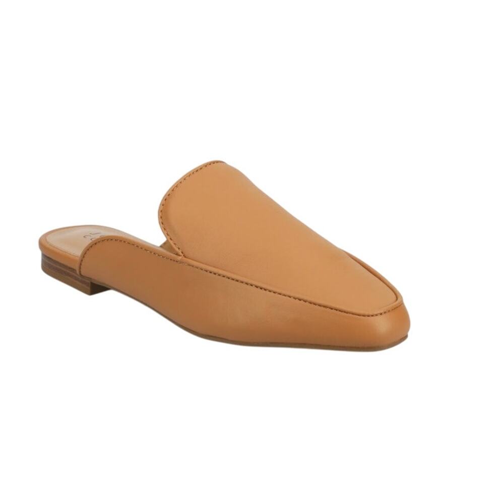 Journee Collection Akza Green Backless Loafers - Size 9